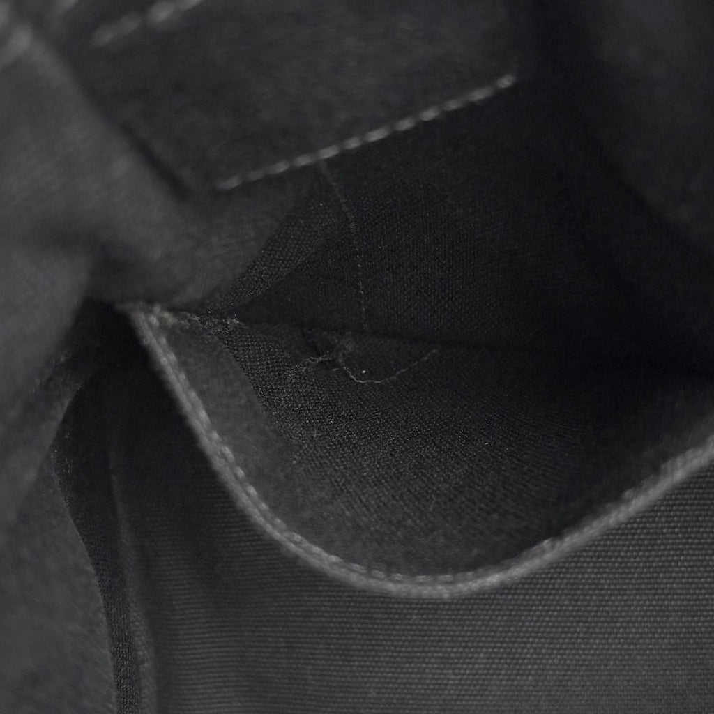 Prada Tote Bag Canapa Canvas Nero — view 7