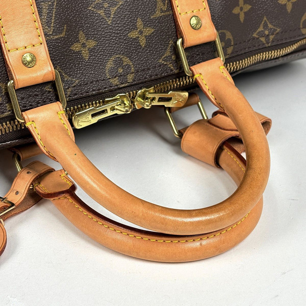 Louis Vuitton Keepall 45 Boston Bag Monogram Brown — view 6