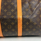 Louis Vuitton Keepall 45 Boston Bag Monogram Brown — view 4