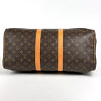 Louis Vuitton Keepall 45 Boston Bag Monogram Brown — view 2