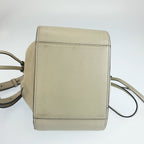Loewe Anagram Hammock Drawstring Mini White Cream 2-Way Shoulder Bag — view 3