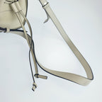 Loewe Anagram Hammock Drawstring Mini White Cream 2-Way Shoulder Bag — view 7