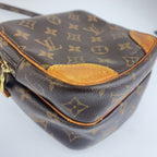 Louis Vuitton Monogram Amazone Brown Leather Shoulder Bag Pochette — view 5