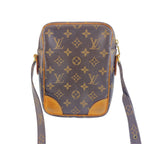 Louis Vuitton Monogram Amazone Brown Leather Shoulder Bag Pochette — view 2