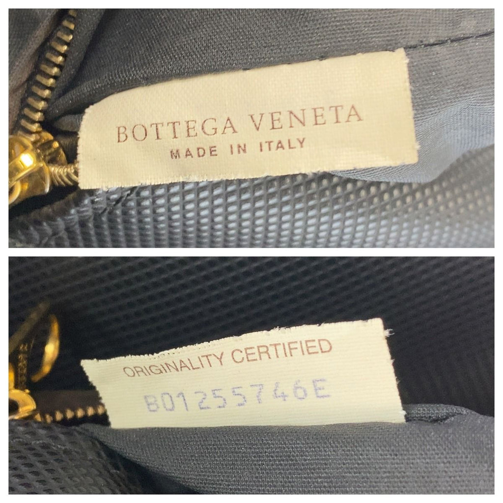 Bottega Veneta Intrecciato Marco Polo Large Black Brown Leather Tote Bag — view 8