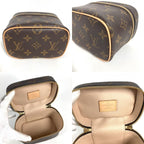 Louis Vuitton Makeup Pouch Nice Nano Monogram Canvas Brown — view 8