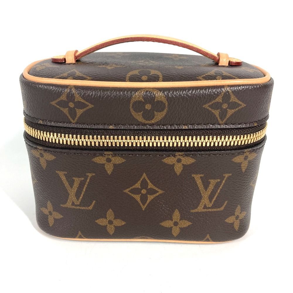 Louis Vuitton Makeup Pouch Nice Nano Monogram Canvas Brown