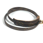 Louis Vuitton Shoulder Strap Monogram Canvas Brown