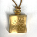 Hermes Necklace 24 Faubourg Logo Bijou Parfume Metal Gold