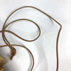 Hermes Necklace 24 Faubourg Logo Bijou Parfume Metal Gold — view 5