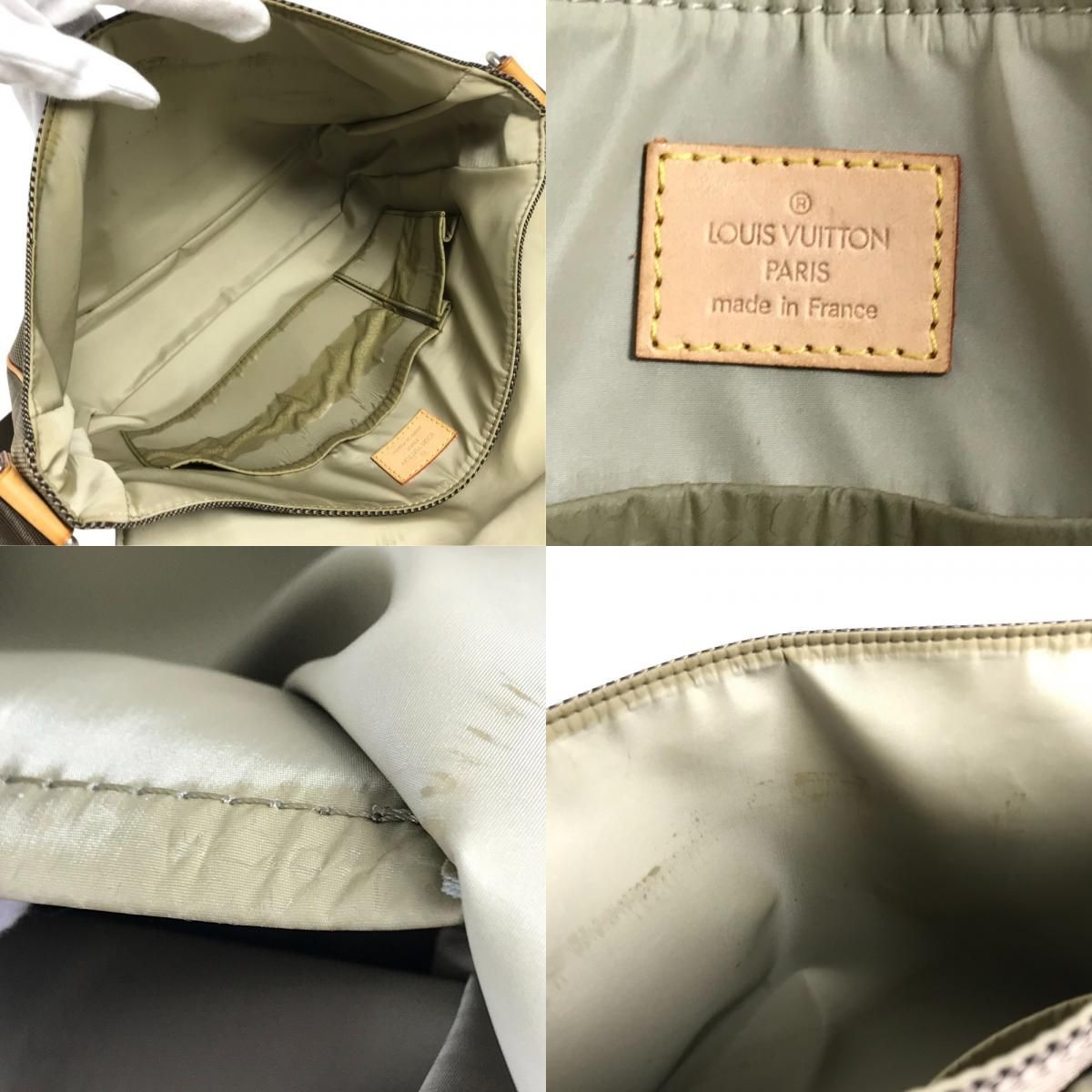 Louis Vuitton Shoulder Bag Messager Damier Geant Canvas Tail Khaki — view 8
