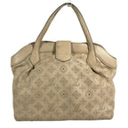 Louis Vuitton Shoulder Bag Seals PM Monogram Mahina Leather Pearl Beige — view 2