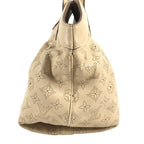 Louis Vuitton Shoulder Bag Seals PM Monogram Mahina Leather Pearl Beige — view 3