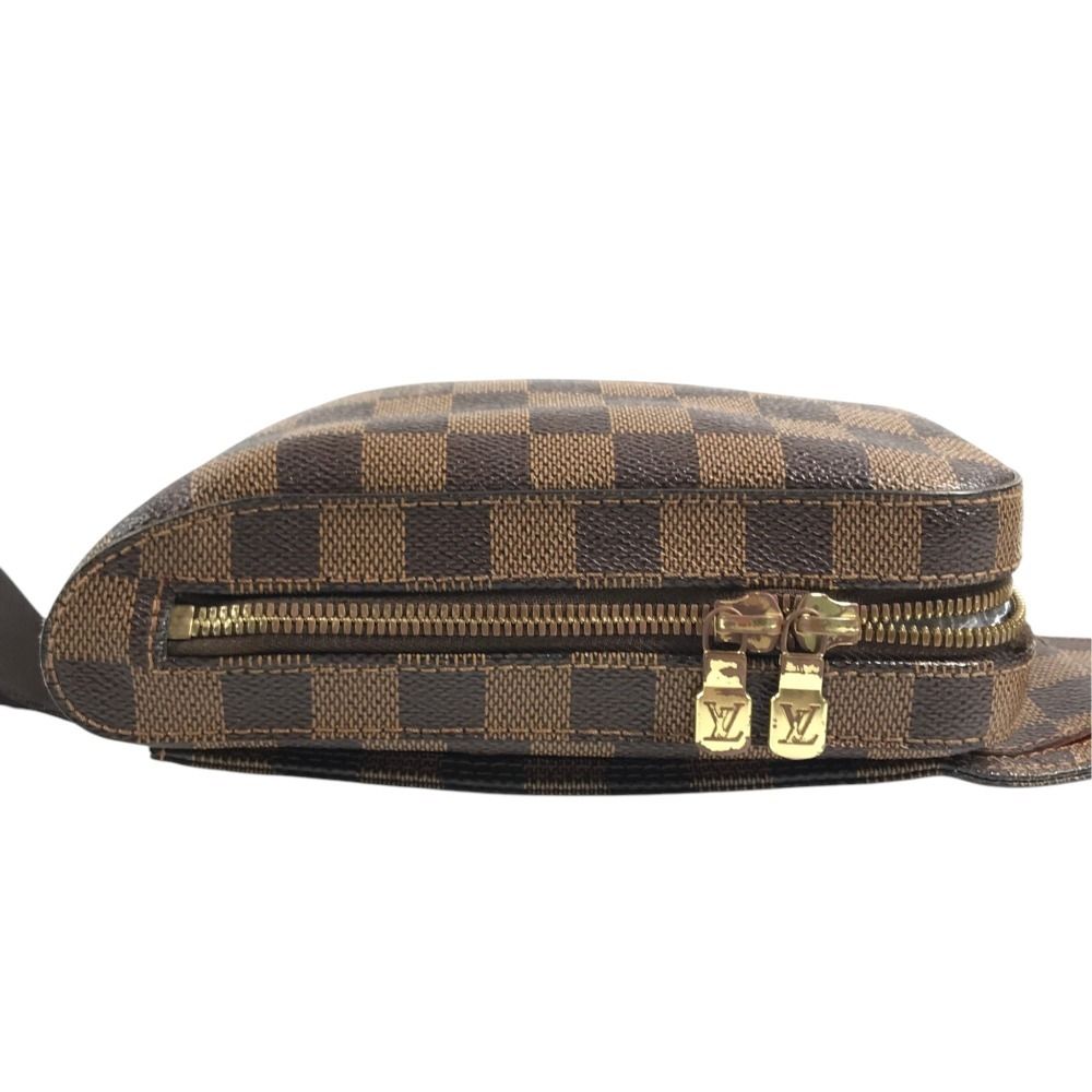 Louis Vuitton Belt Bag Damier Geronimos Canvas Ebene Brown — view 4