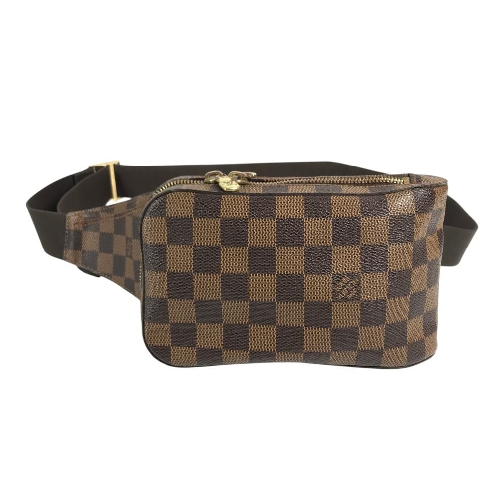Louis Vuitton Belt Bag Damier Geronimos Canvas Ebene Brown