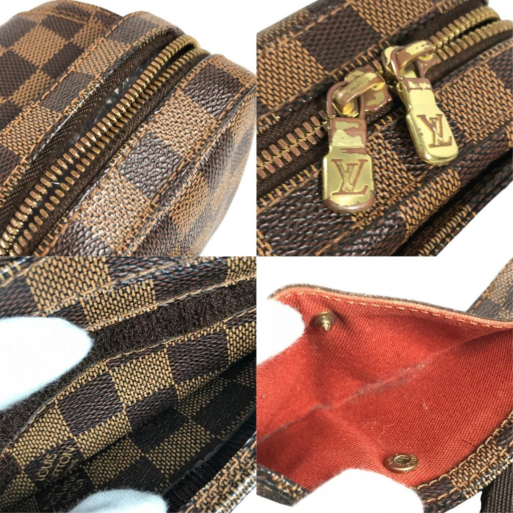 Louis Vuitton Belt Bag Damier Geronimos Canvas Ebene Brown — view 7