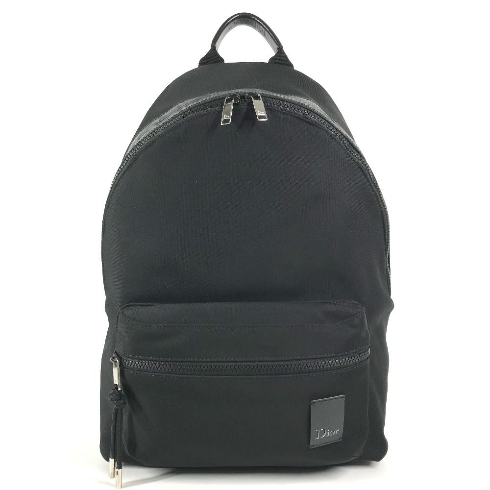 Dior Backpack Logo Canvas Black
