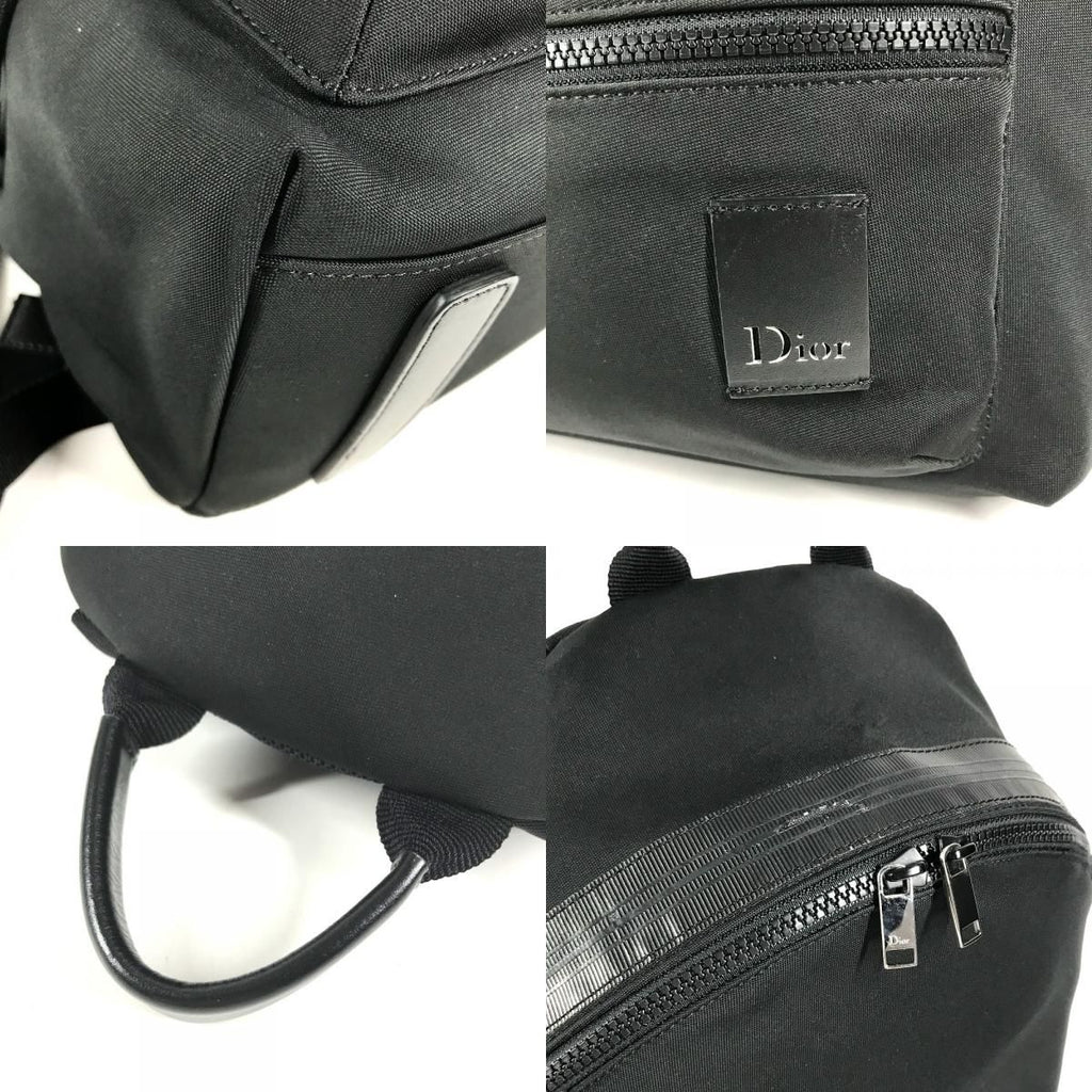 Dior Backpack Logo Canvas Black — view 7