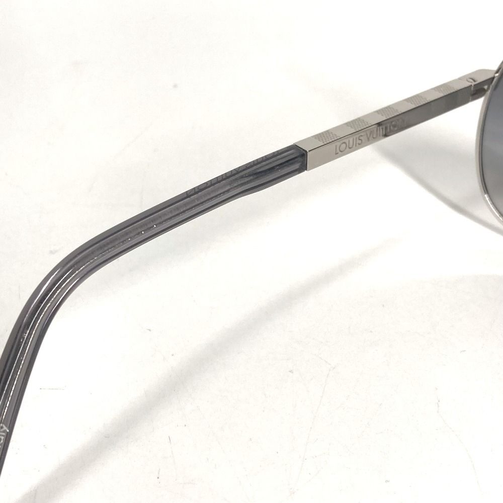 Louis Vuitton Sunglasses Attitude Pilot Metal Silver Eyewear — view 3