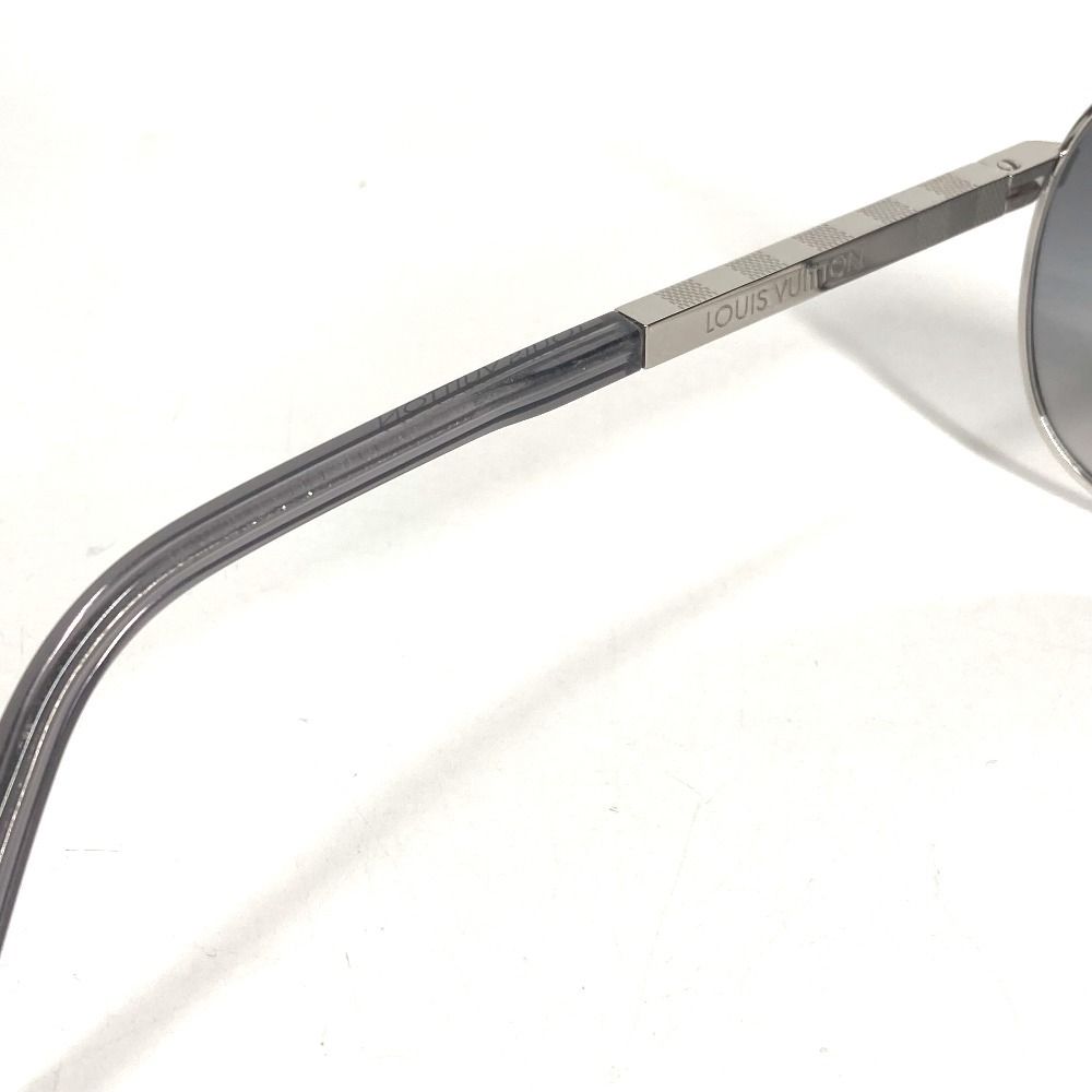 Louis Vuitton Sunglasses Attitude Pilot Metal Silver Eyewear — view 4