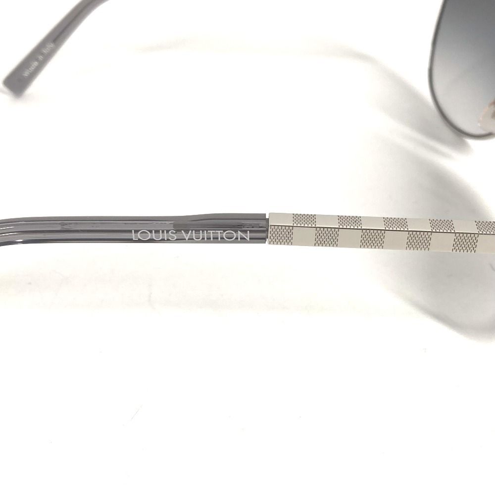 Louis Vuitton Sunglasses Attitude Pilot Metal Silver Eyewear — view 5