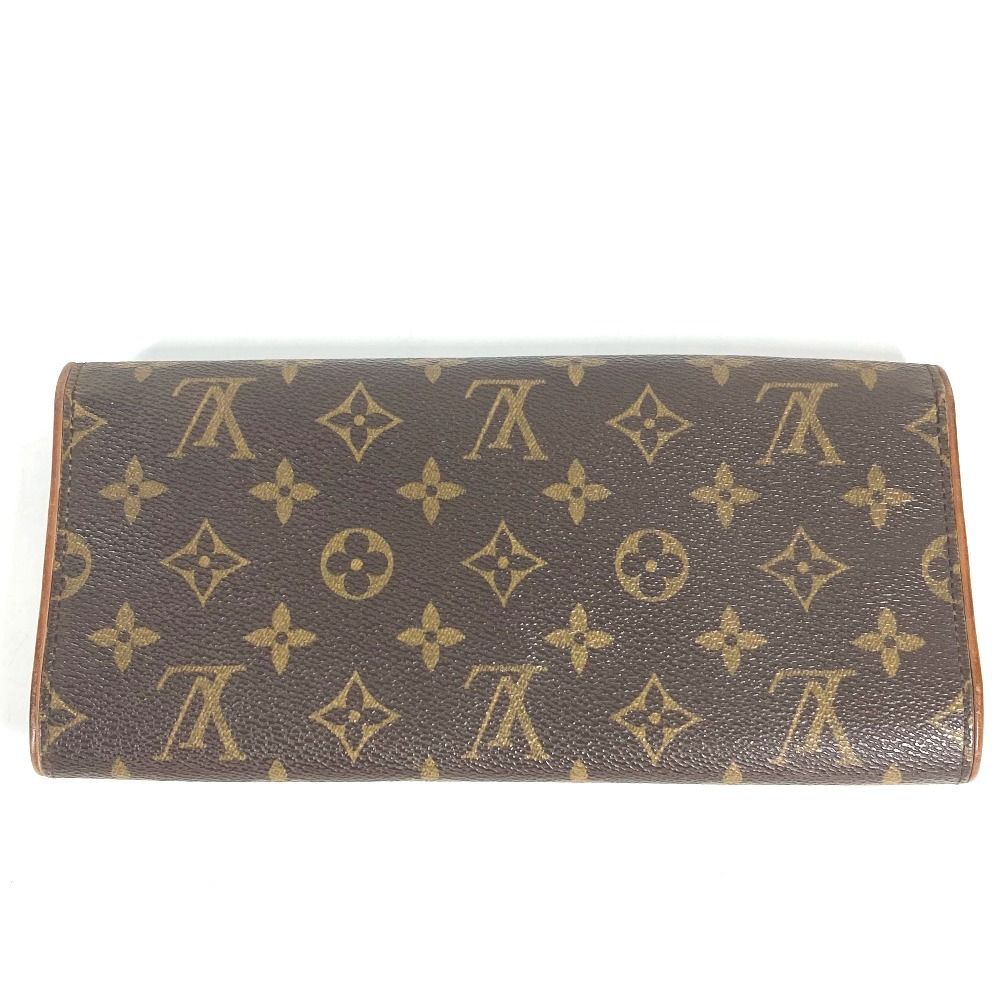 Louis Vuitton Shoulder Bag Pochette Twin GM Monogram Brown — view 2