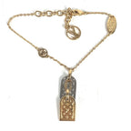 Louis Vuitton Bracelet Nanogram Monogram Gold