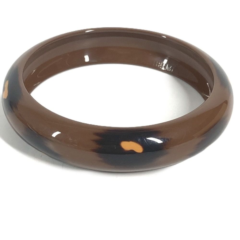 Hermes Bracelet Phelan PM Leopard Lacquer Brown — view 2