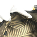 Fendi Tote Bag Zucca Logo Leather Brown — view 5