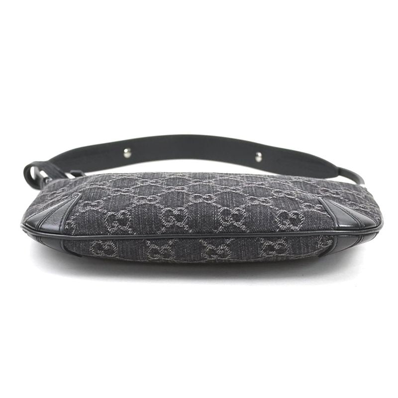 Gucci Shoulder Bag GG Denim Horsebit Slim Small — view 4