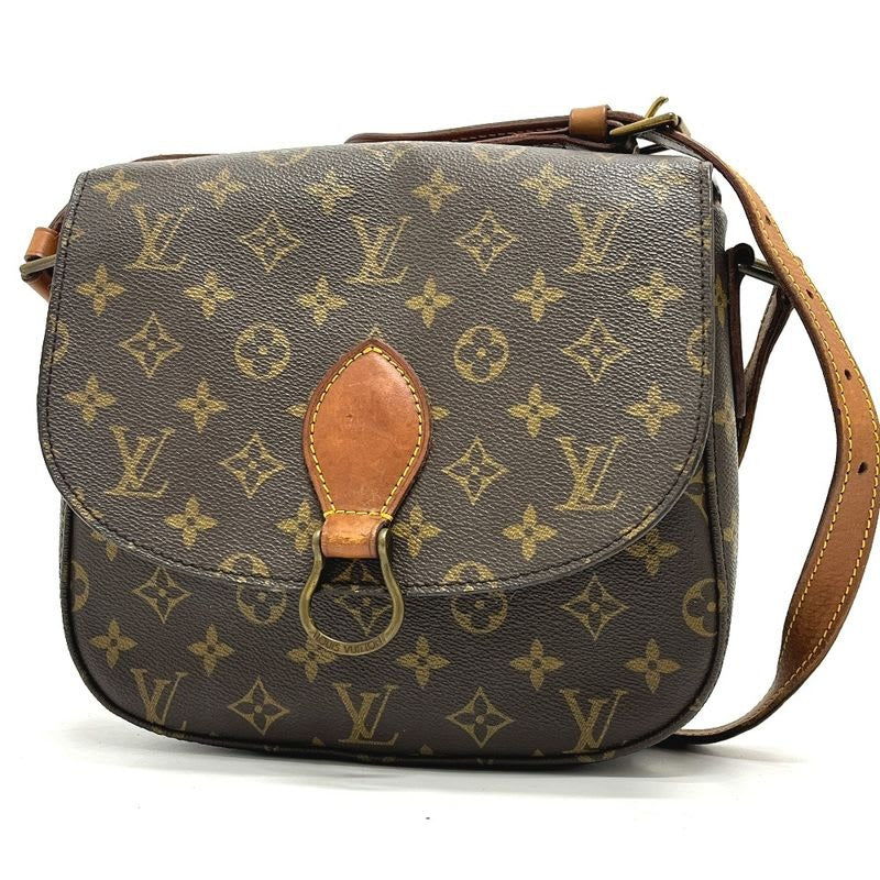 Louis Vuitton Shoulder Bag Saint Cloud GM Monogram Canvas Brown