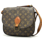 Louis Vuitton Shoulder Bag Saint Cloud GM Monogram Canvas Brown