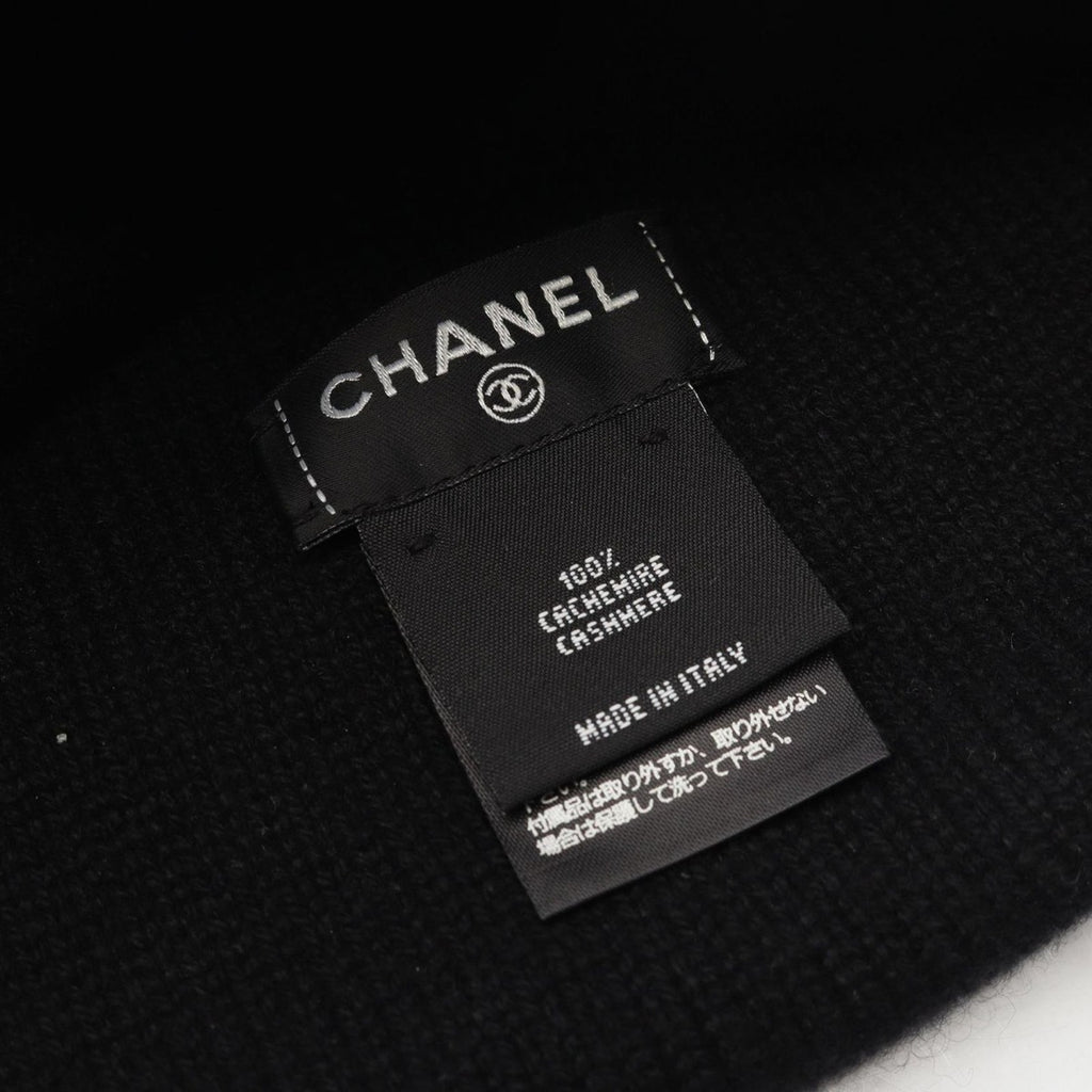 Chanel Knit Cap CC Logo B — view 4