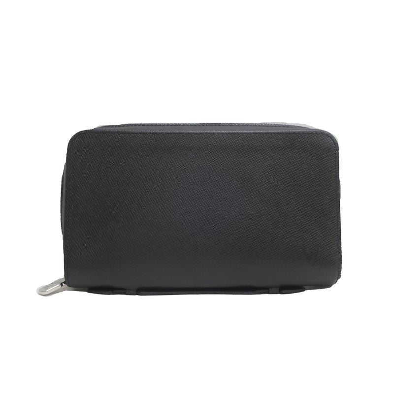 Louis Vuitton Long Wallet Taiga Zippy XL Noir Black RFID