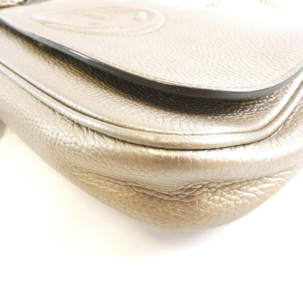 Gucci Soho Shoulder Bag Golden Beige — view 4