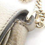 Gucci Soho Shoulder Bag Golden Beige — view 7