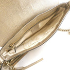 Gucci Soho Shoulder Bag Golden Beige — view 8