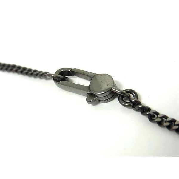 Gucci Necklace Diamante Gunmetal Black SV 925 — view 3