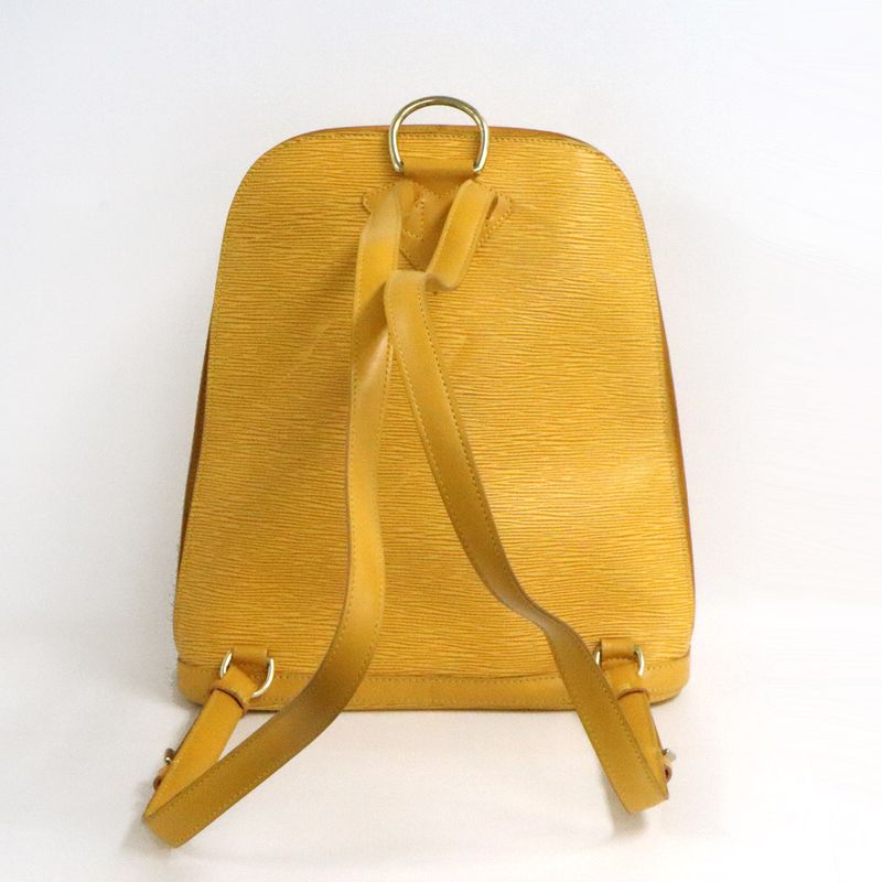 Louis Vuitton Epi Cobran Backpack Tassili Yellow — view 3
