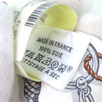 Hermes Twilly Sera Fete Silk Beige Rose Caramel White Scarf Recommended — view 8