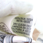 Hermes Twilly Sera Fete Silk Beige Rose Caramel White Scarf Recommended — view 9