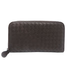 Bottega Veneta Long Wallet Leather Brown
