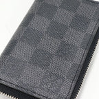 Louis Vuitton Coin Case Damier Graphite Zippy Purse — view 6
