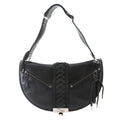 Dior a Dos Shoulder Bag Leather Black Corset Admit
