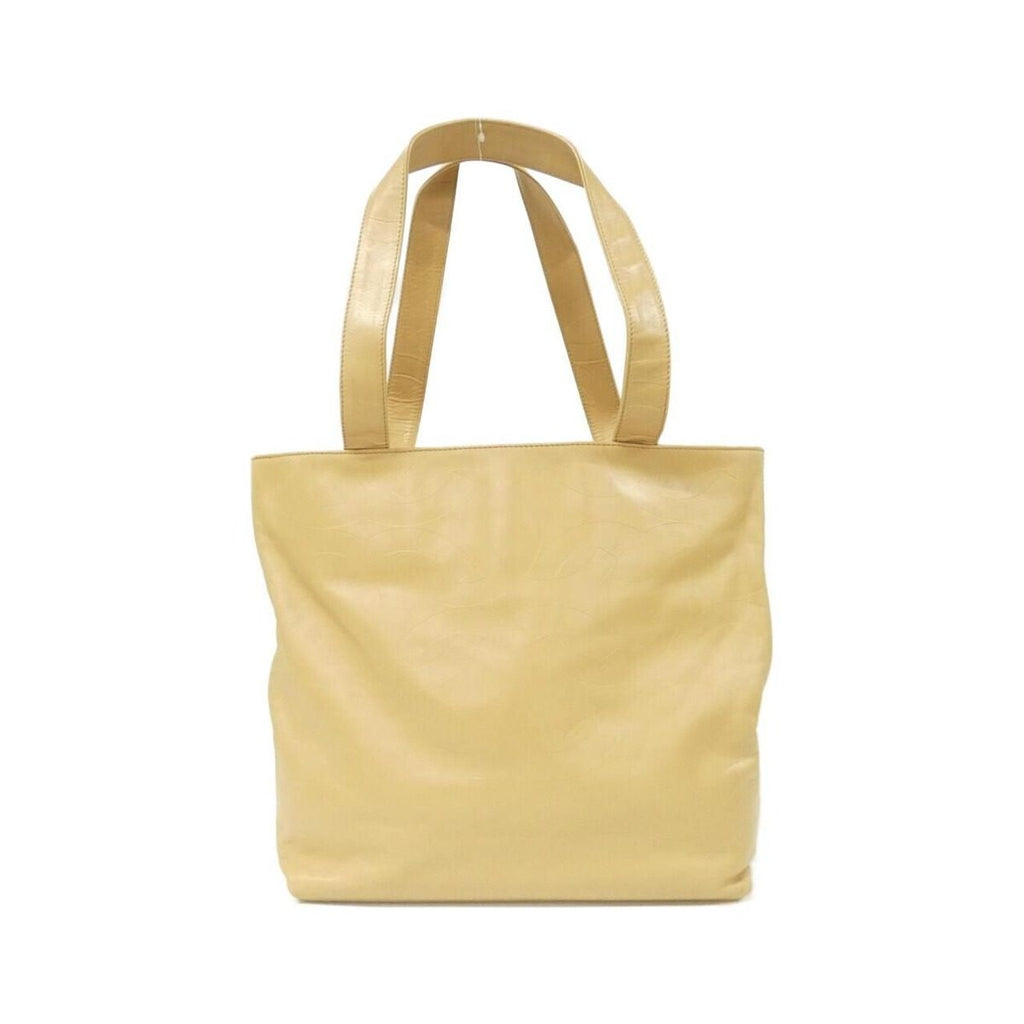 Chanel Vintage Bag Handbag Beige