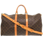 Louis Vuitton Keepall Bandouliere 50 Monogram Boston Bag 1385