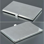 Gucci Vintage Business Card Case Silver With Box — view 2