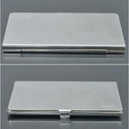 Gucci Vintage Business Card Case Silver With Box — view 3