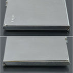 Gucci Vintage Business Card Case Silver With Box — view 4