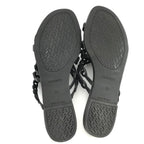 Hermes Rivage Chaine D'ancre Rubber Sandals Black 35 — view 7